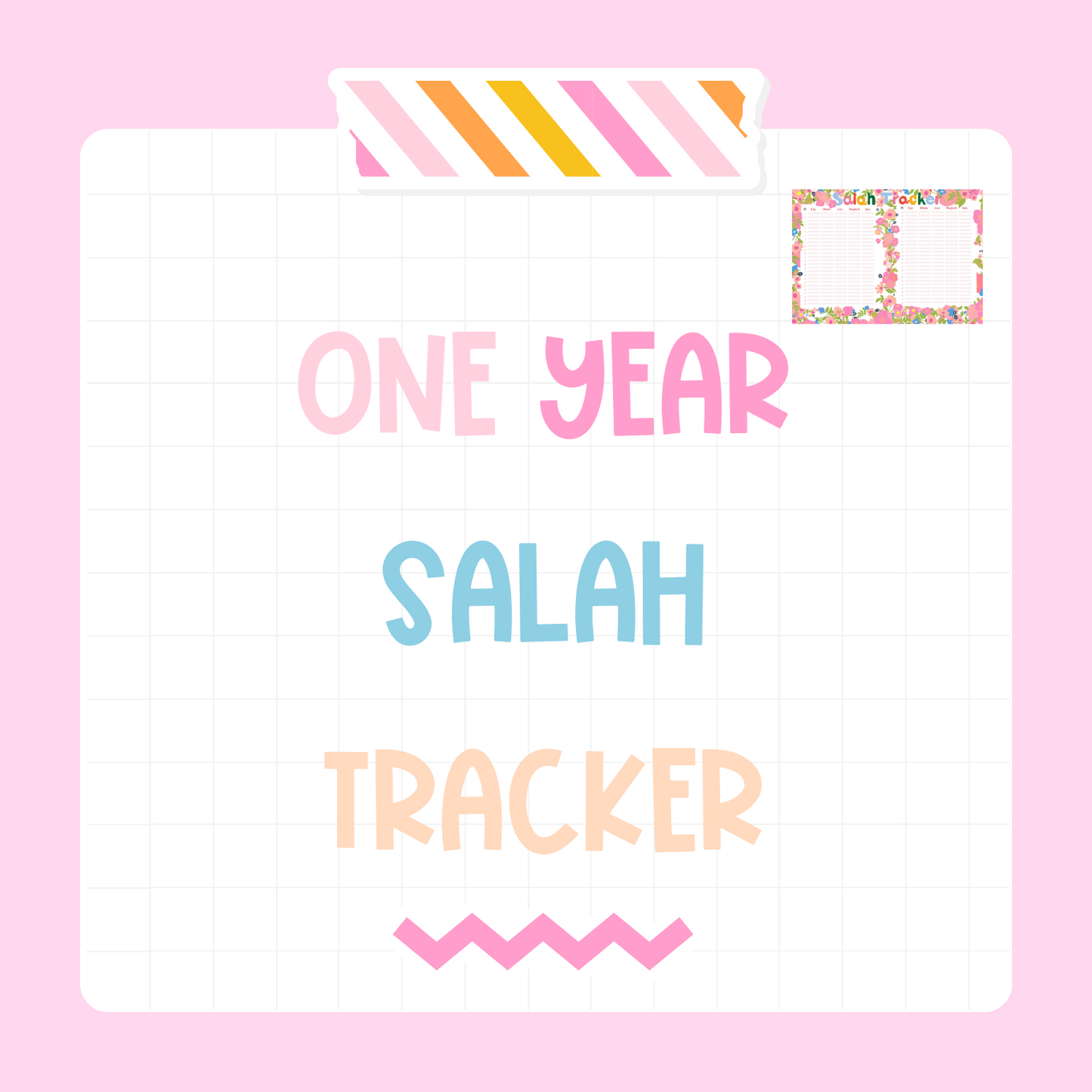 One Year Salah Tracker